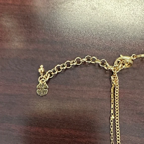 Lucky Brand Gold and Cream Layered Necklace Set - Picture 5 of 5